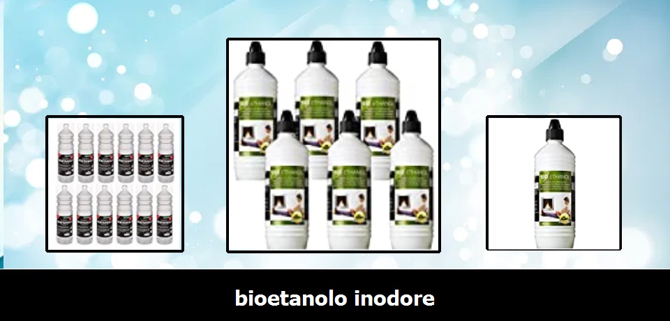Bioetanolo Bio Sprint, Inodore 99,9% ecologico